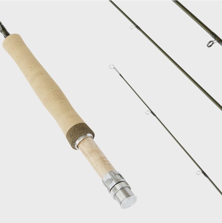 NEW ST. CROIX TECHNICA 590-4 9′ #5 WT 4PC FRESHWATER FLY ROD +FREE $100 LINE