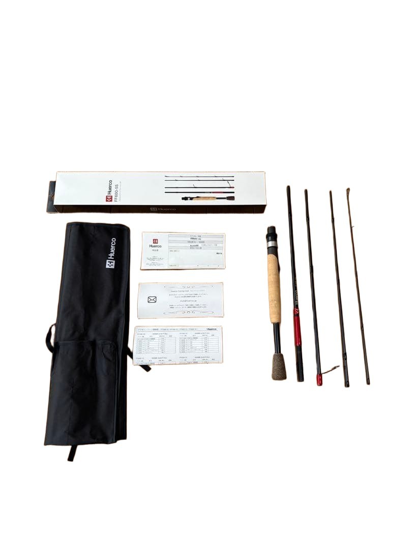 Huerco FF6005S Pack Rod Multi-Piece , Excellent Condition Travel Rod