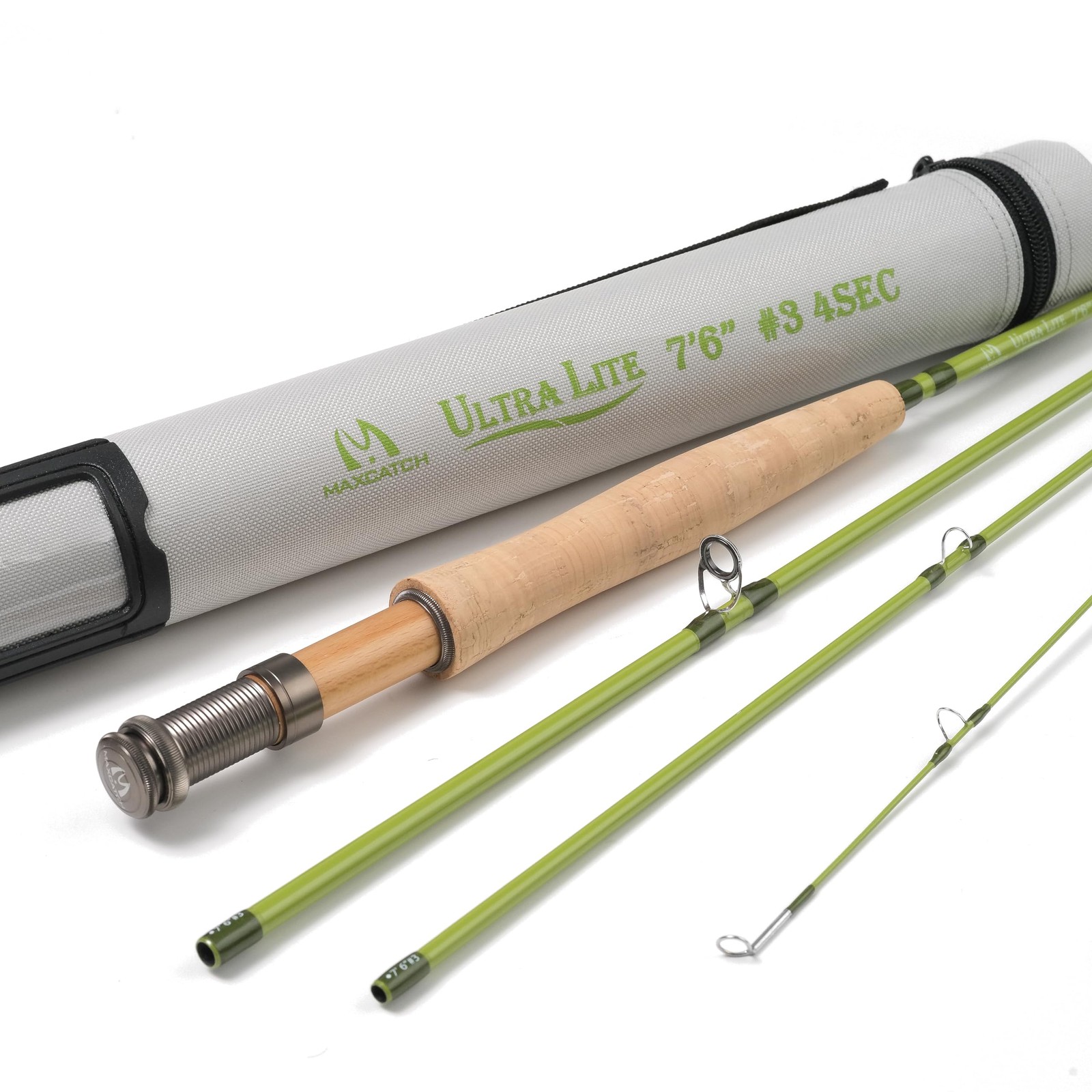 Maxcatch Ultra-Lite Fly Rod for Stream River Panfish/Trout Fishing 1/2/3 Weig…