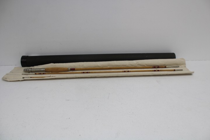 Kingfisher Fly Fishing Fly Rod 4 Piece Vintage 9’0″ Brown