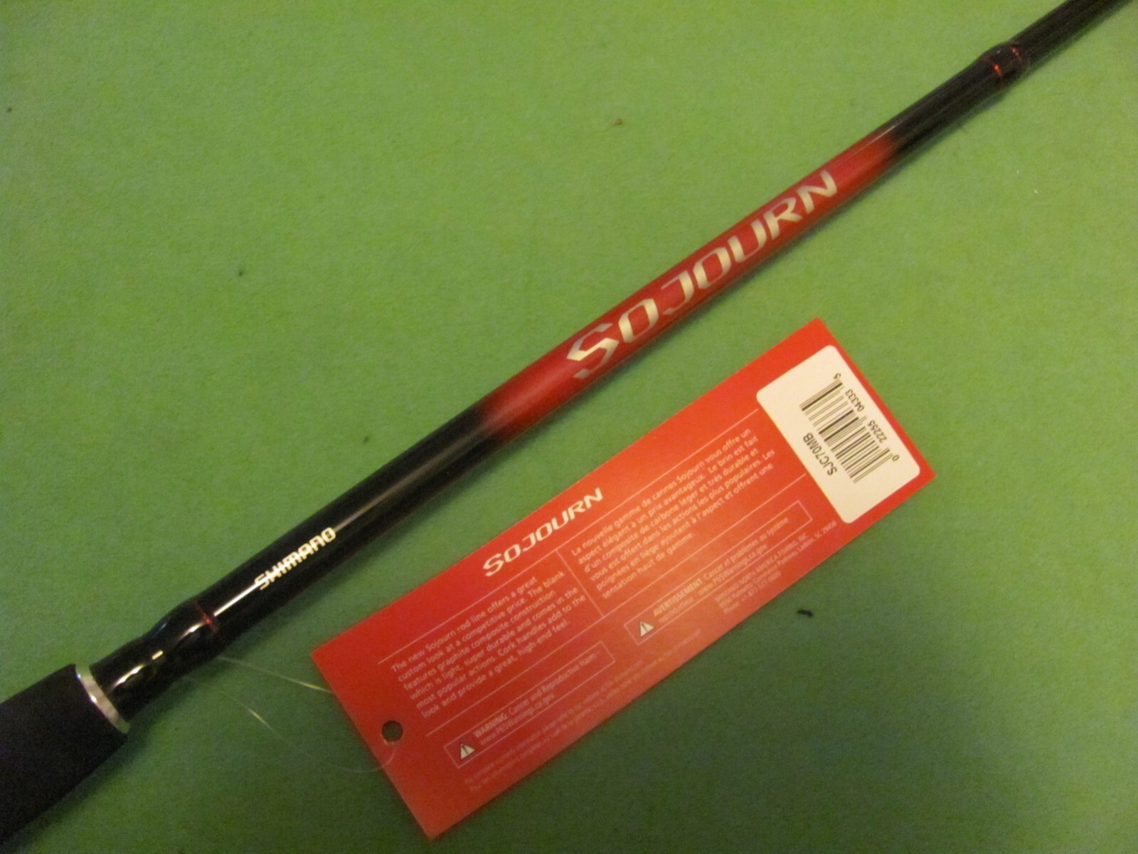 SHIMANO SOJOURN 7′ 0″ POWER MEDIUM ACTION FAST 1-PIECE CASTING ROD.