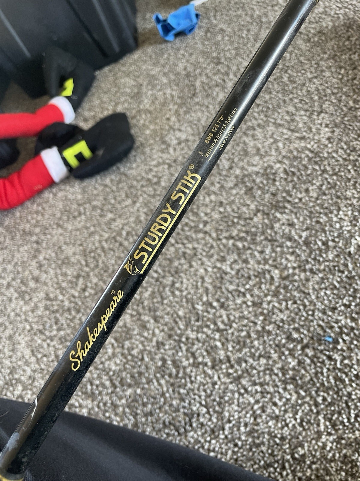 Shakespeare Sturdy Stick BWB 125 7’ Trolling Fishing Rod Breathless 1pc