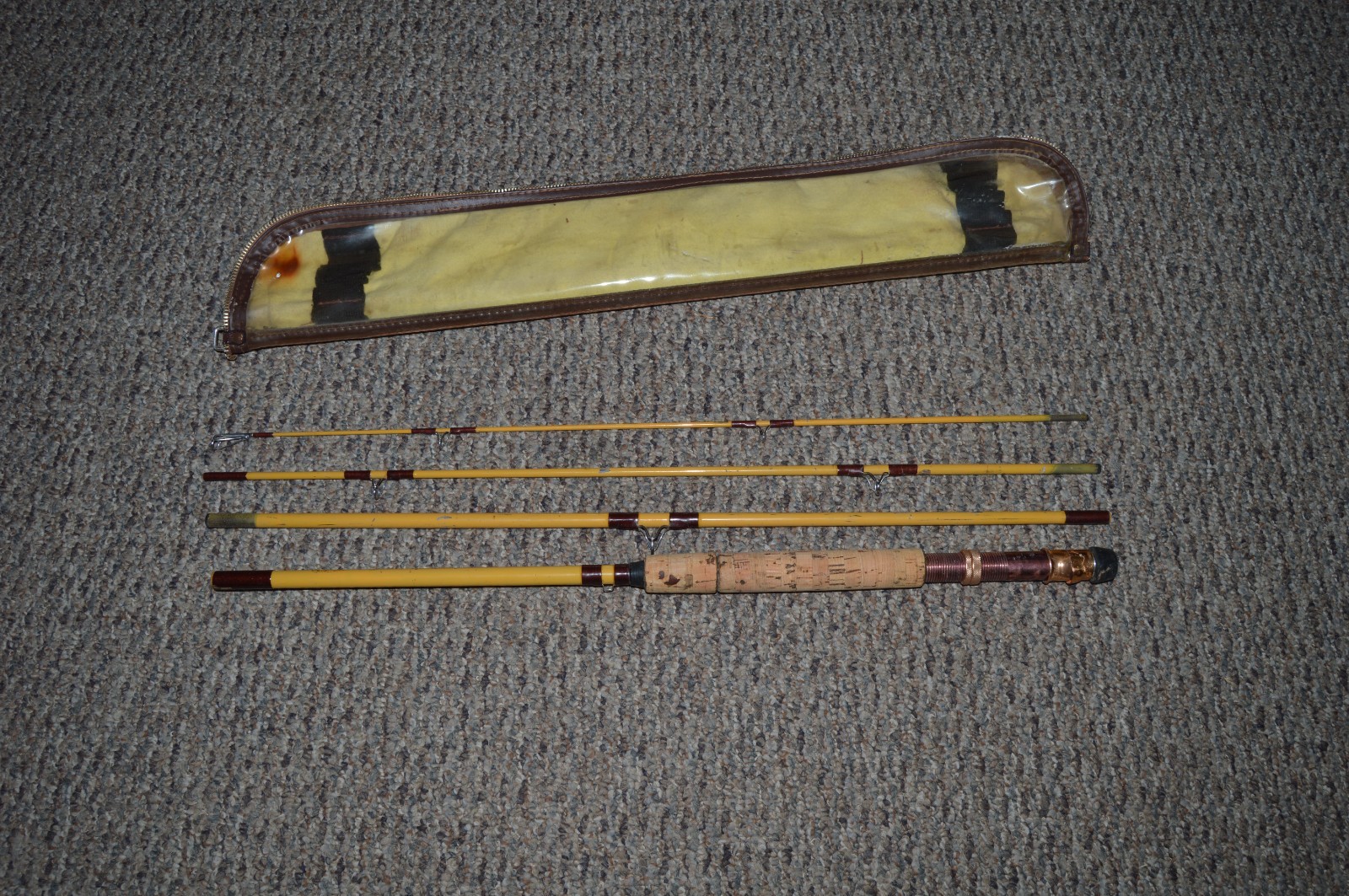 EAGLE CLAW PACKIT SPINNING ROD #PK601-7 36 FOOT
