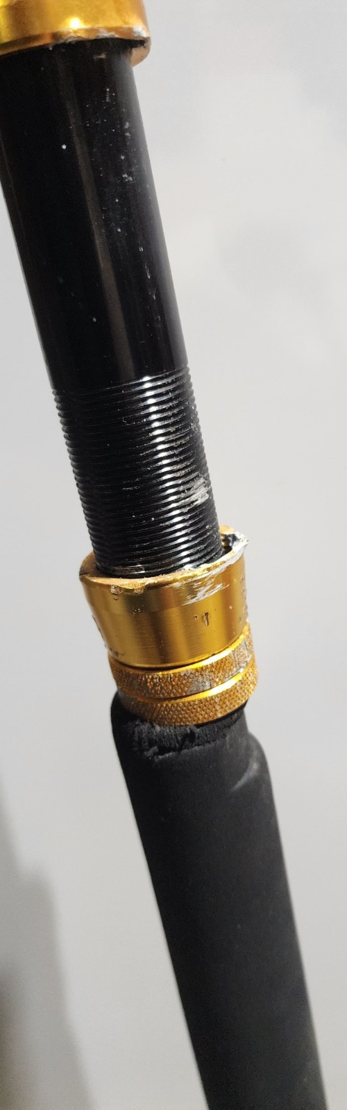 Osprey Troller-Z 7’ Black & Gold Trolling Rod – Big Game Saltwater – USED