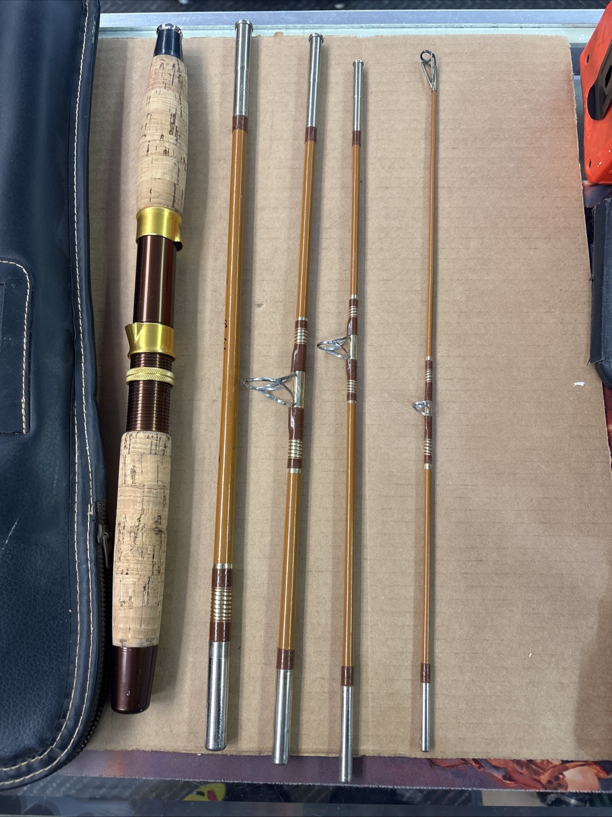 True Temper Rod 225T With Case Hardly Used