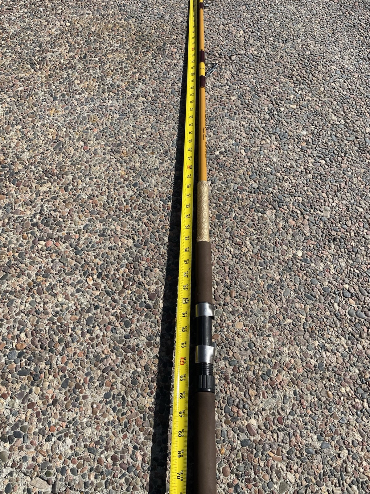 BIG GAME SALTWATER FISHING POLE ROCK COD SPECIAL MASTER CUSTOM STRIKER 80 lbs