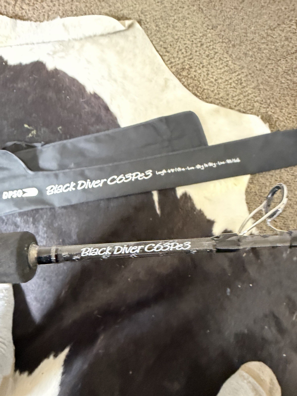Slow pitch jigging rod