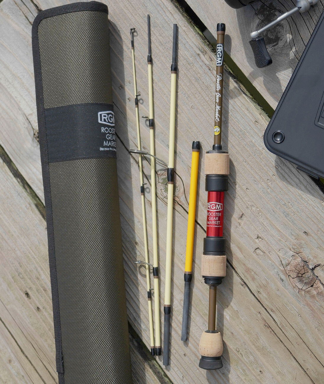 JACKALL RGM spec.5 58/62S Convertible System multi-piece rod Choose Color