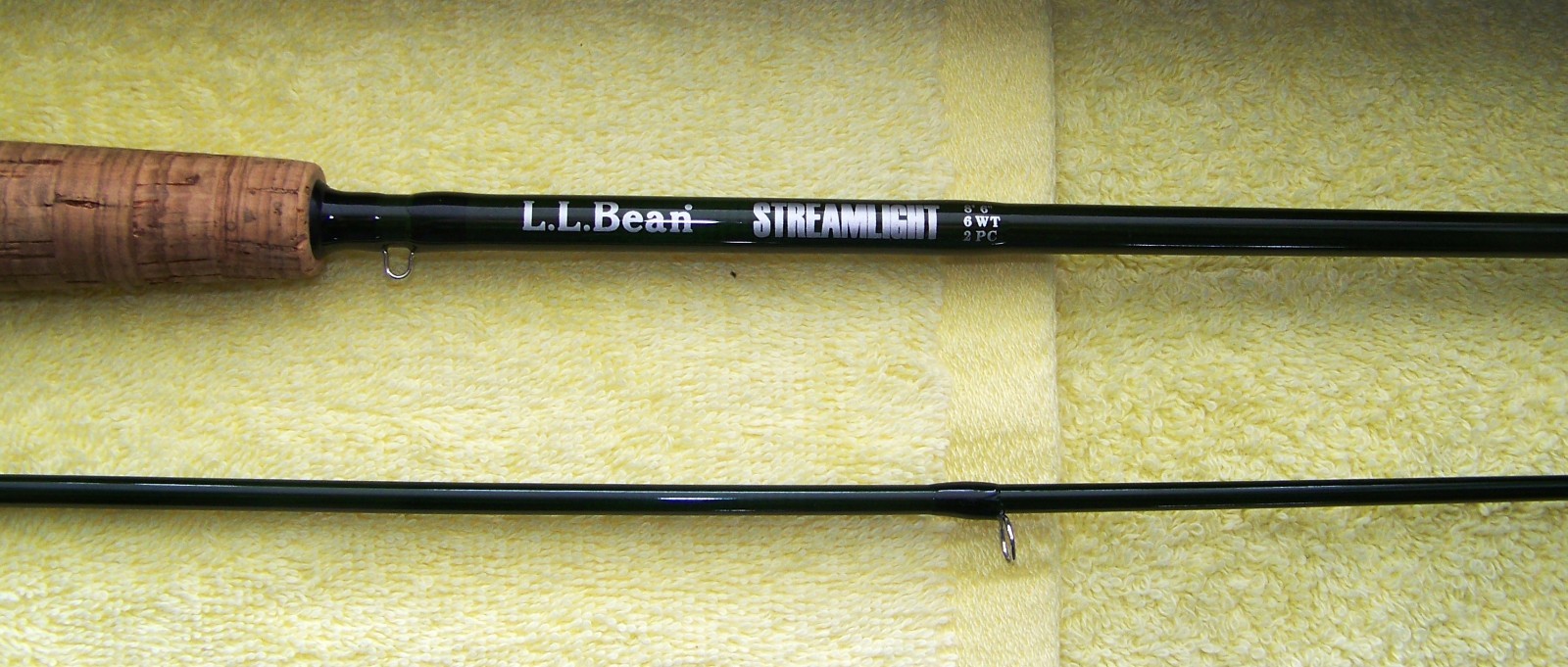 L.L. Bean Fly Rod: 8’6” 6 Wt. 2-pc STREAM LIGHT With Cabalas Fly Rod Travel Case