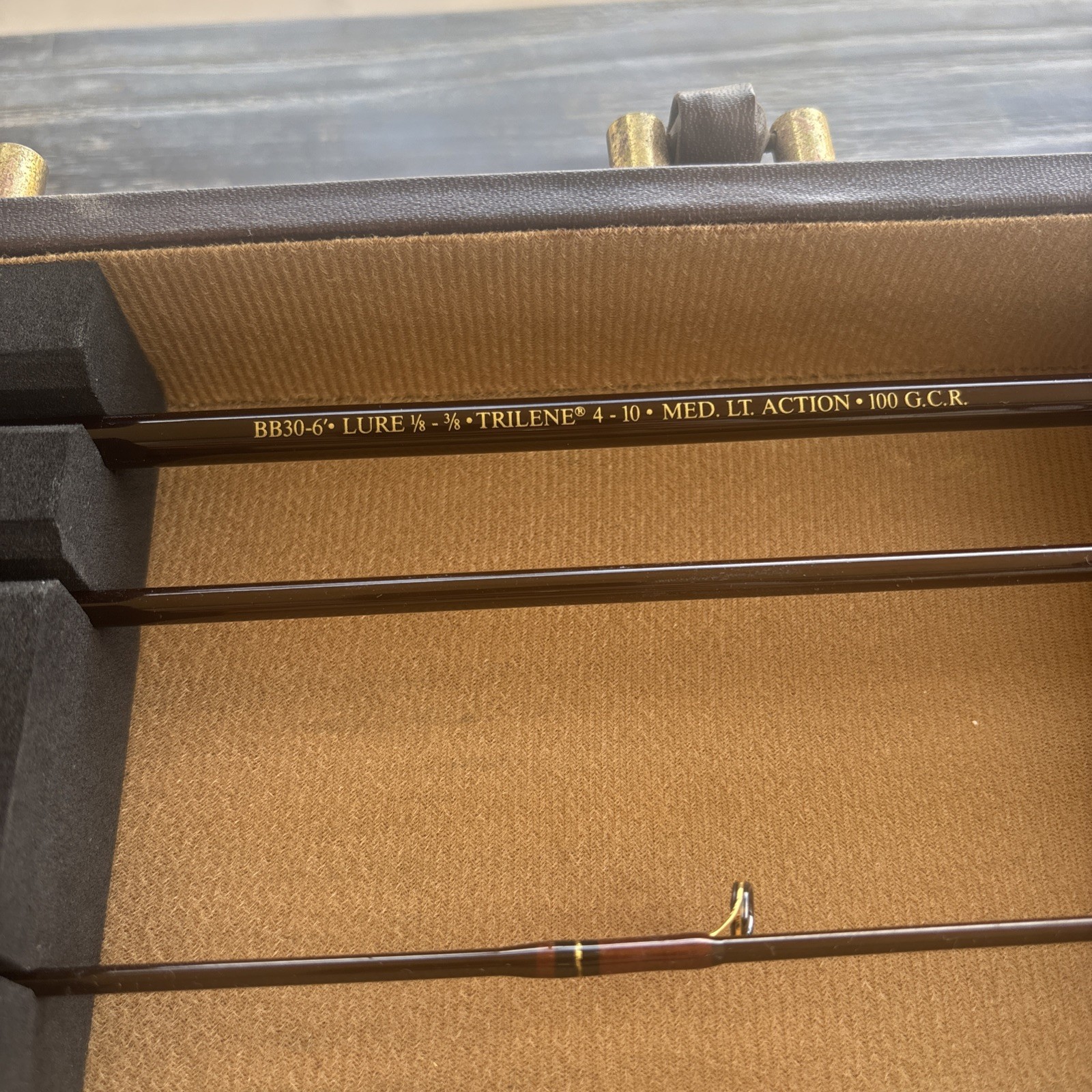 Vtg Berkley Bedell 50th Anniversary 2 Rod Fly Spinning Set Unused Serial 229