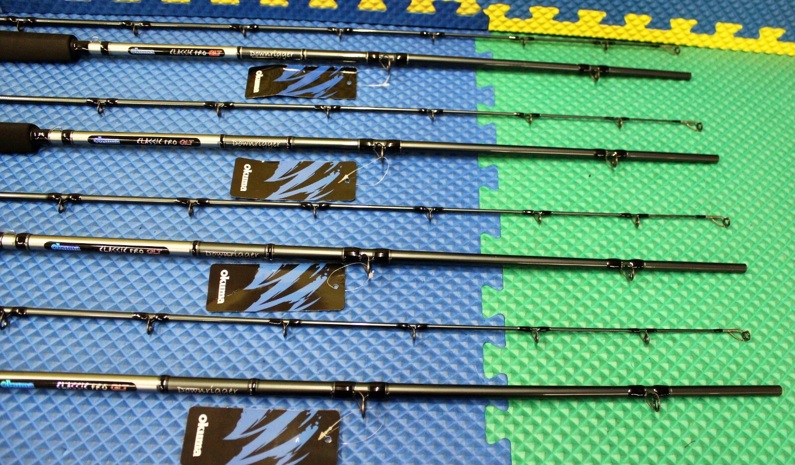 Okuma Classic Pro GLT Downrigger Rods CP-DR-802M 4-Pack