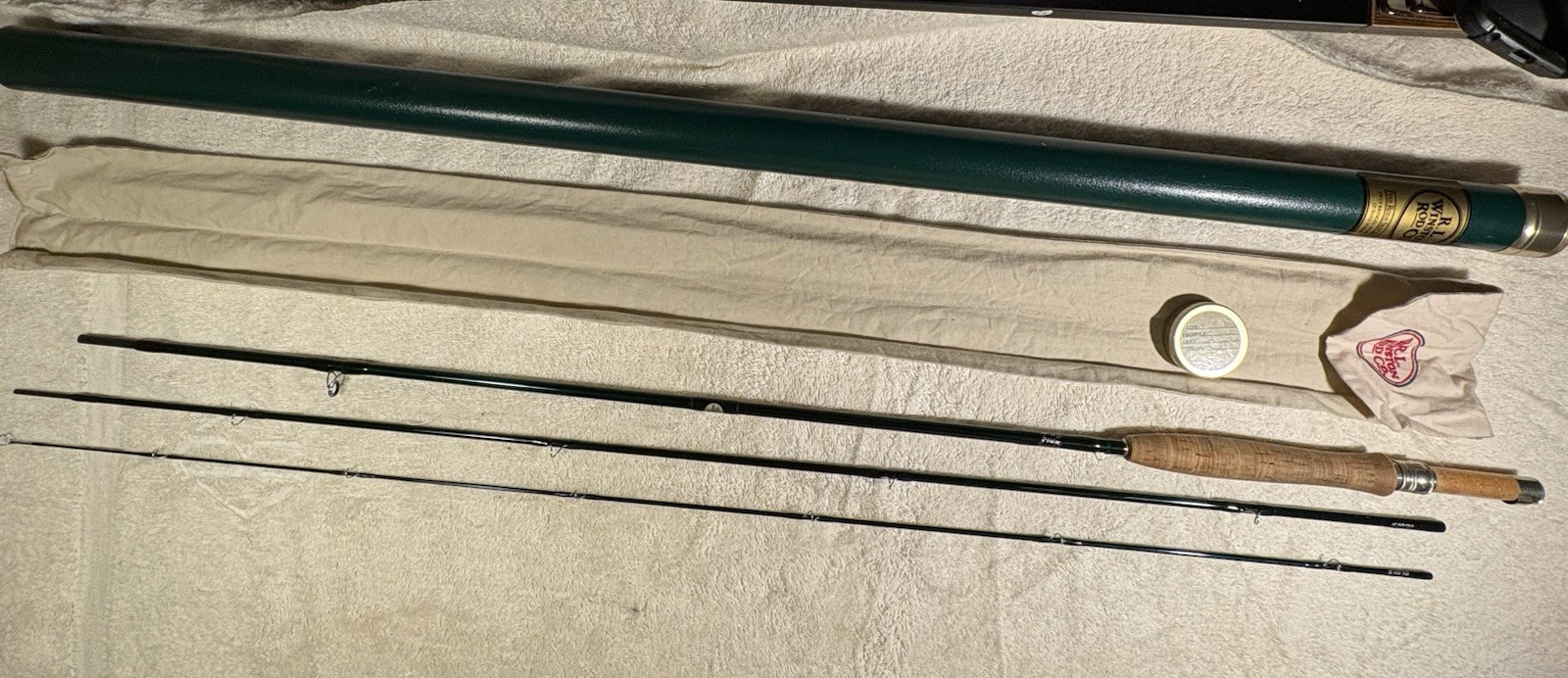 RL Winston IM6 9′ 6wt 3-piece fly rod, Vintage 1996