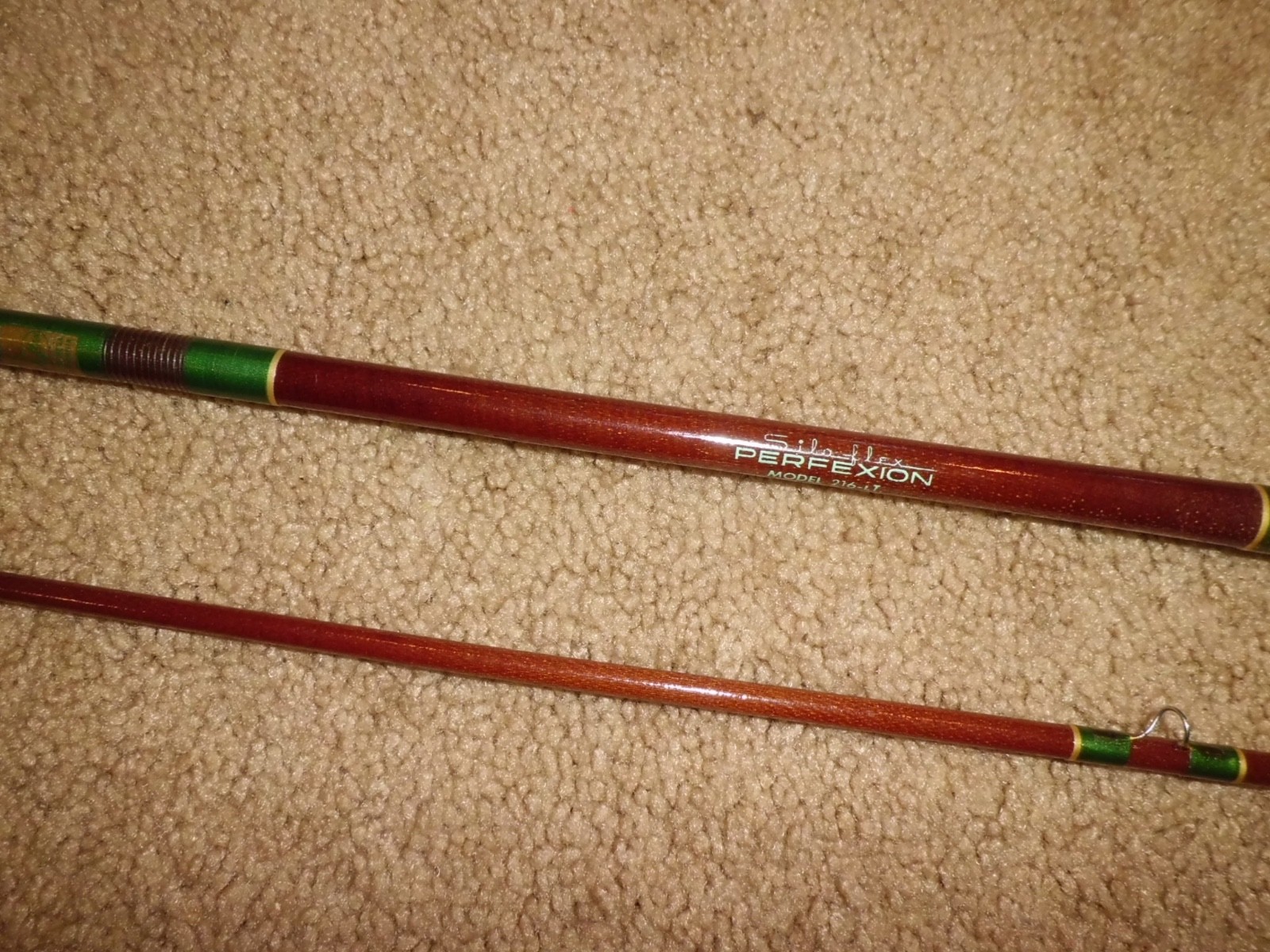 Vintage SILAFLEX Perfexion 216-LT Fly 8’6″ Rod made in USA- Line HCH