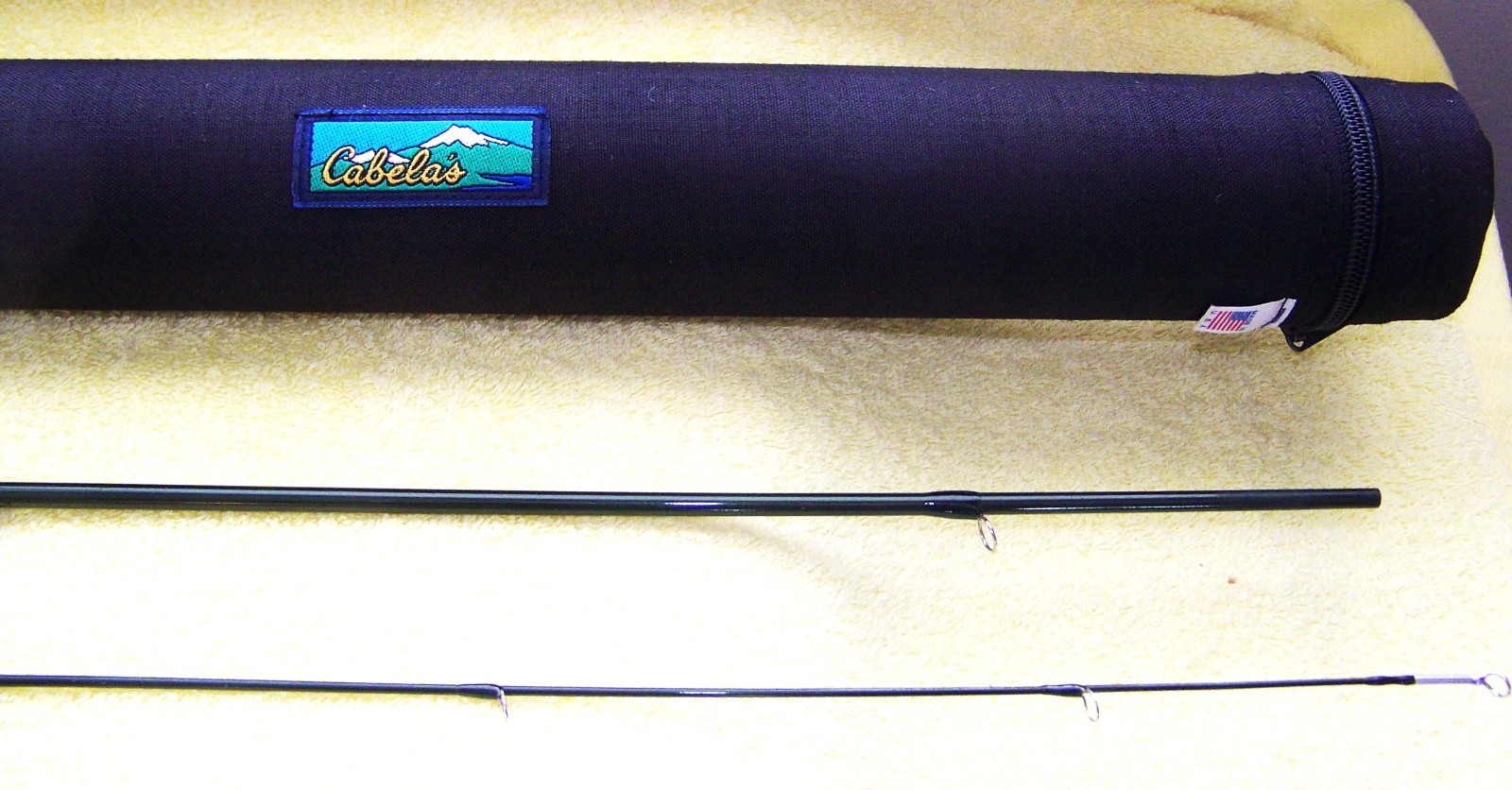 L.L. Bean Fly Rod: 8’6” 6 Wt. 2-pc STREAM LIGHT With Cabalas Fly Rod Travel Case