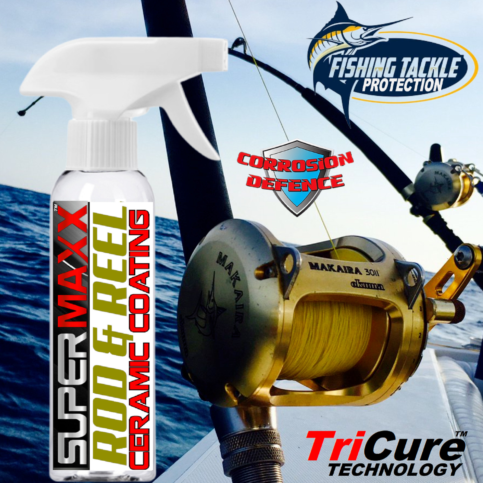 FISHING ROD SPINNING TACKLE, ROD, REEL, EYELETS, FISHING LINE CERAMIC COATING