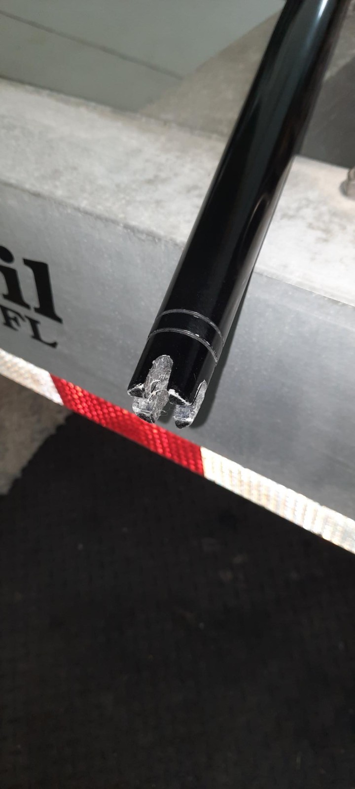 Shimano 80 lb class ROD & BENT BUTT complete