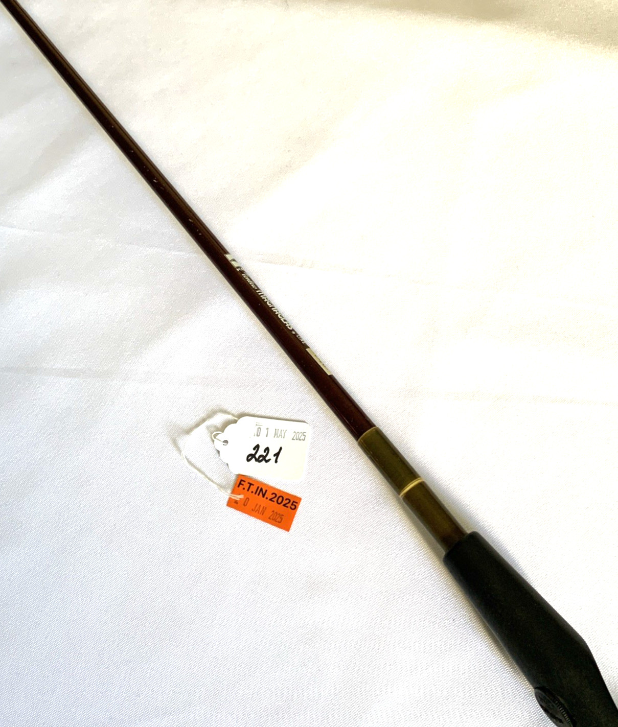 Kencor 261 Tenlew Magnaglas 5’11” Two Sections 6-20Lb Casting Fishing Rod USA