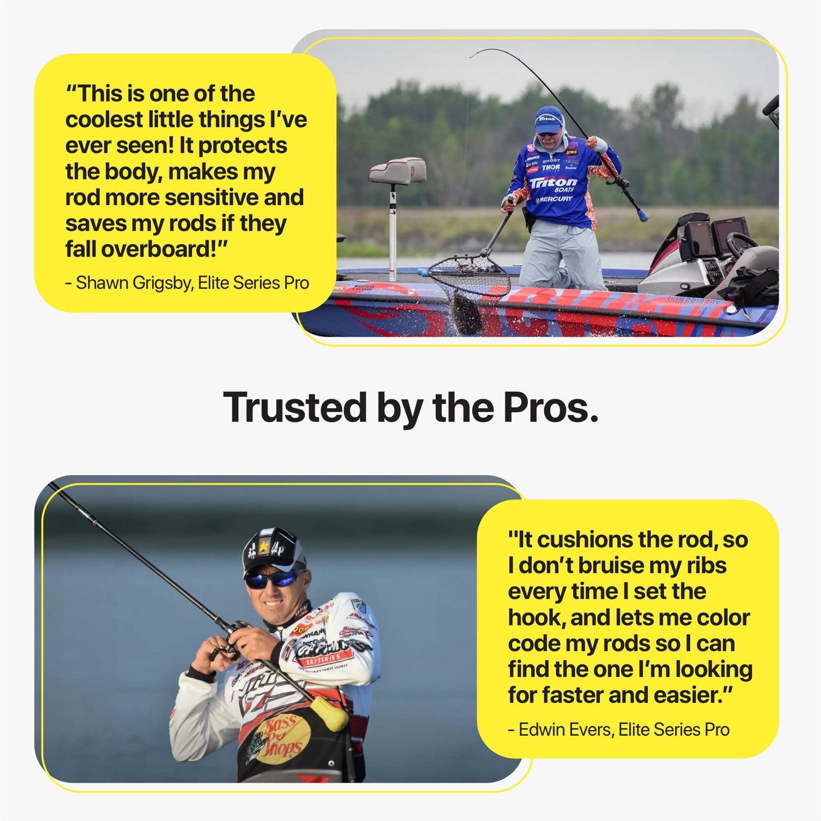 Luna Sea Elite-Pro Cush-it Floating Fishing Rod Butt Cushion for Small Rods &…