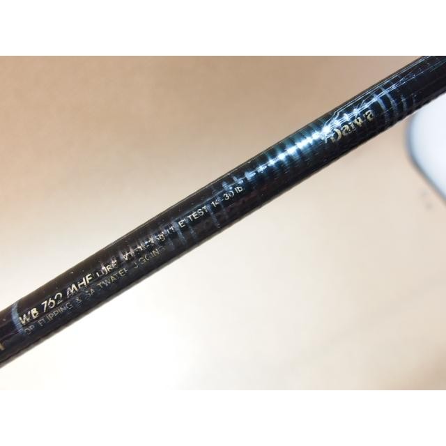 Daiwa Amorphous Whisker Phantom Awb 762Mhf Telesco 1 Piece Bait Rod Old