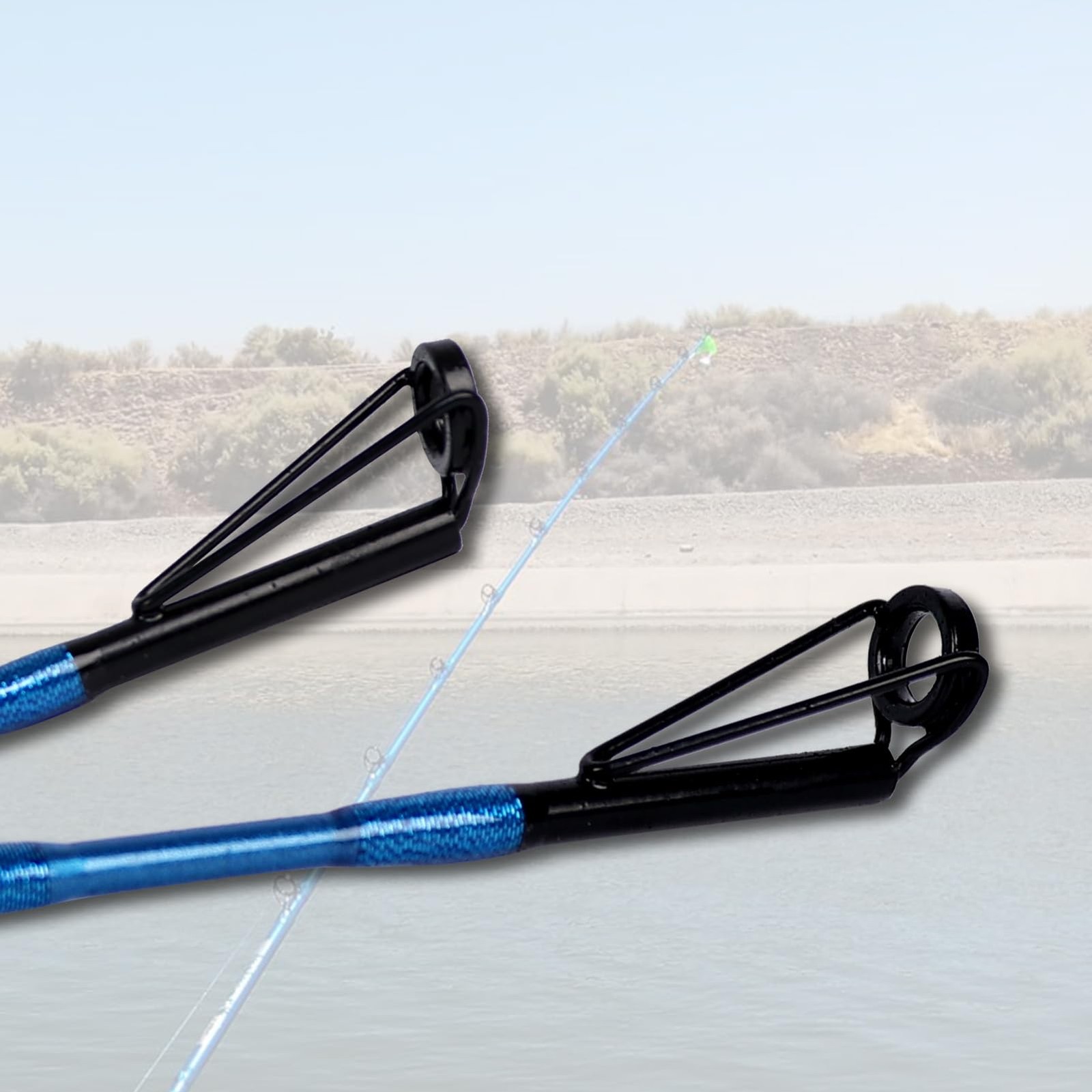 Fiblink Catfish Fishing Rod 1 Piece/2 Piece Catfishing Fishing Pole Portable Tra