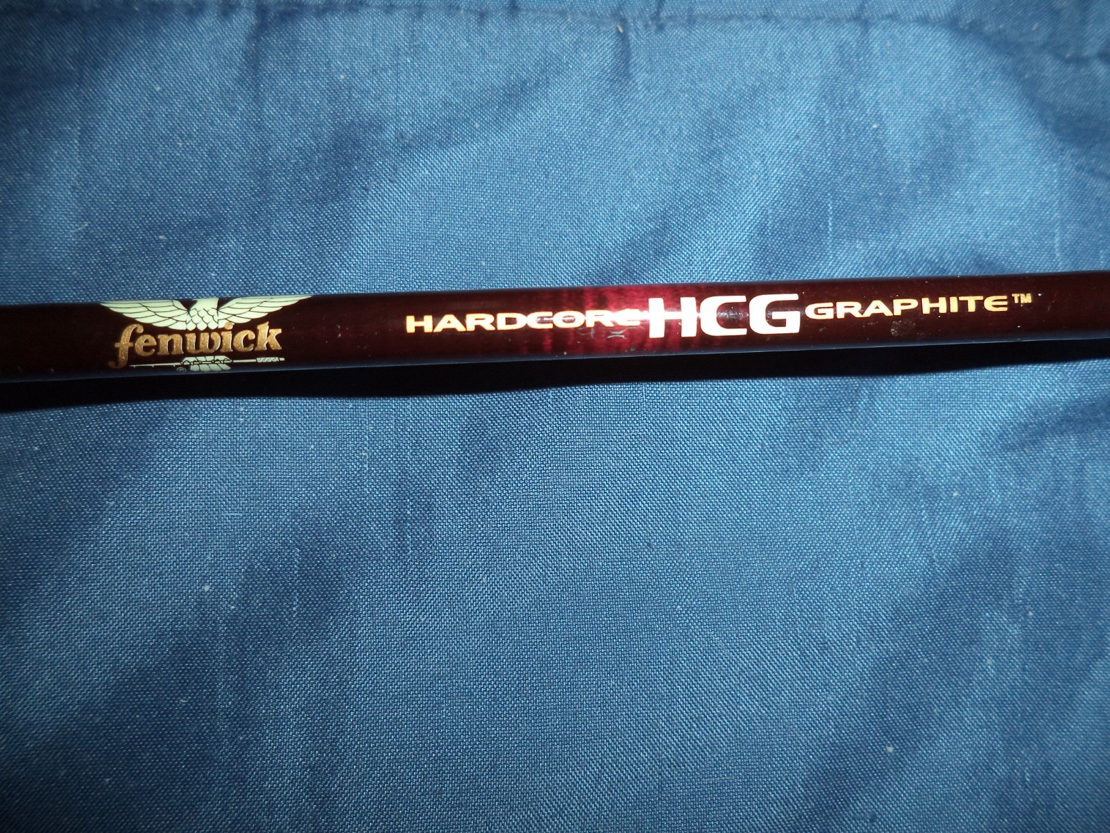 Rare VTG FENWICK Hardcore 605 6′ 1pc Spinning rod Patent Pending made in USA