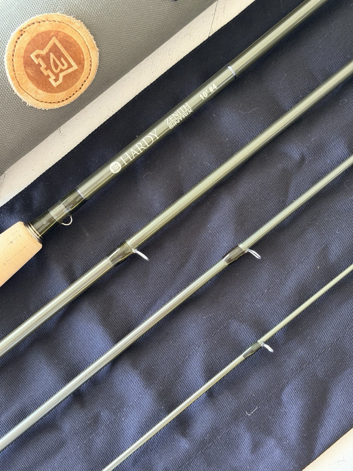 **BEAUTIFUL** 🔥HARDY ZENITH 4wt 10’ft~4pc Fly Rod!! 🔥~LEGENDARY~🔥