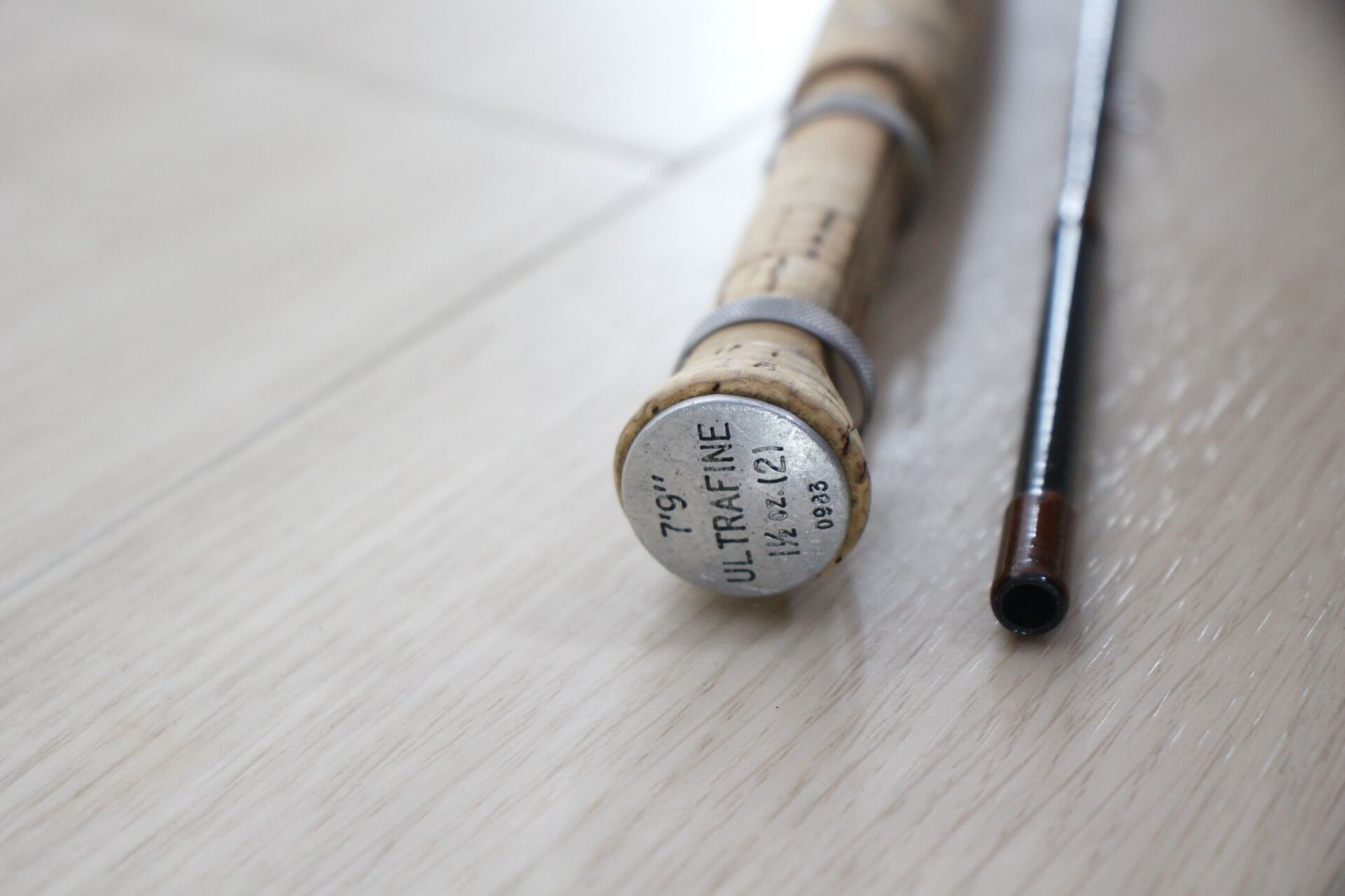 Orvis Superfine ULTRAFINE Fly Rod 7’9” #2 2pc 1 1/2 oz 1983 w/ Tube Sock M89
