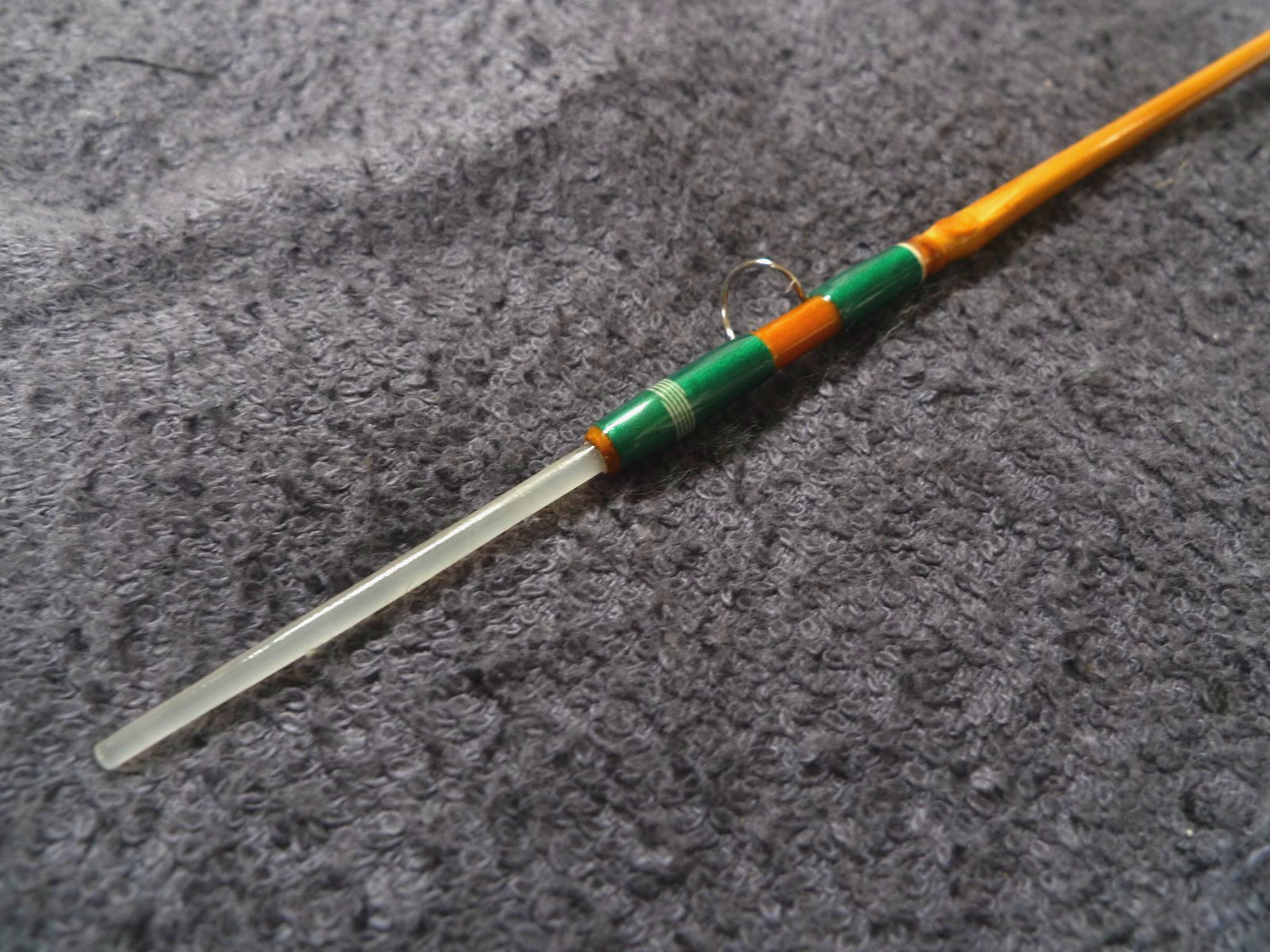 [Japanese Marutake flyrod] 6’7″ #3 3pc-unused ‘yatake bamboo’ flyrod