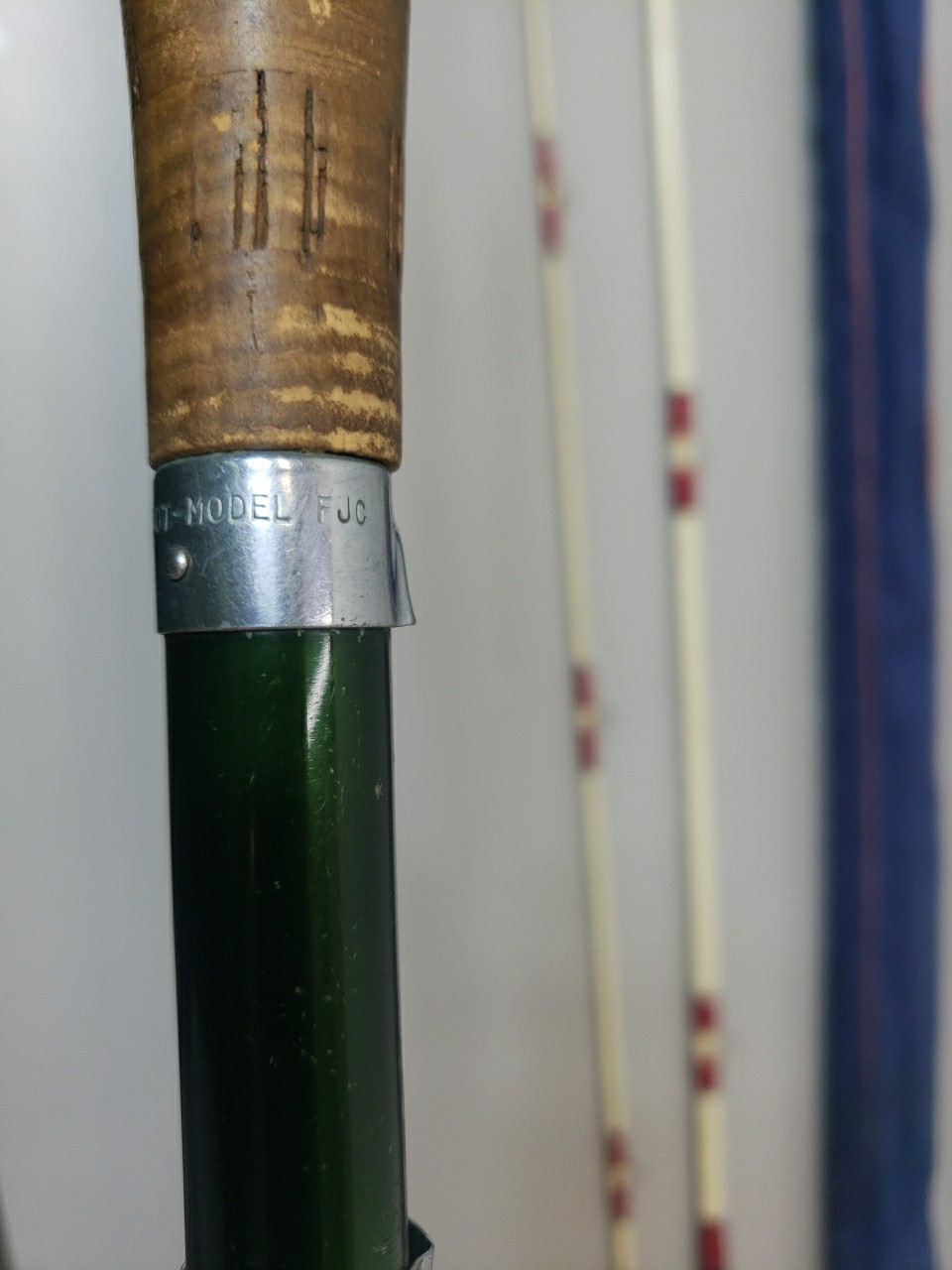 Vintage Shakespeare Wonderod Fly Fishing Rod Howald #1380T-FJC 8’6″ w/ case
