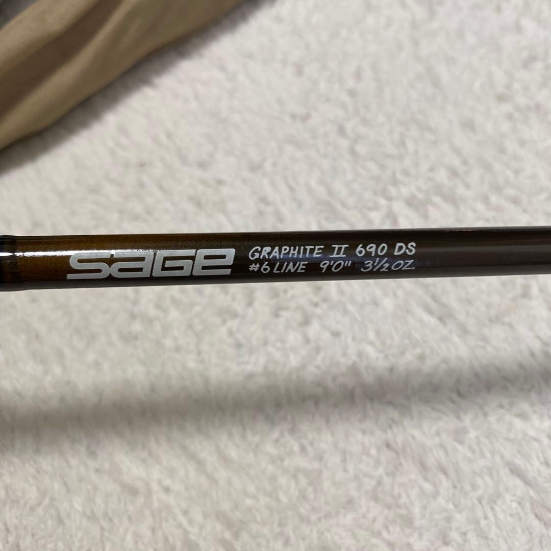 Sage Graphite II 690 DS Fly Rod
