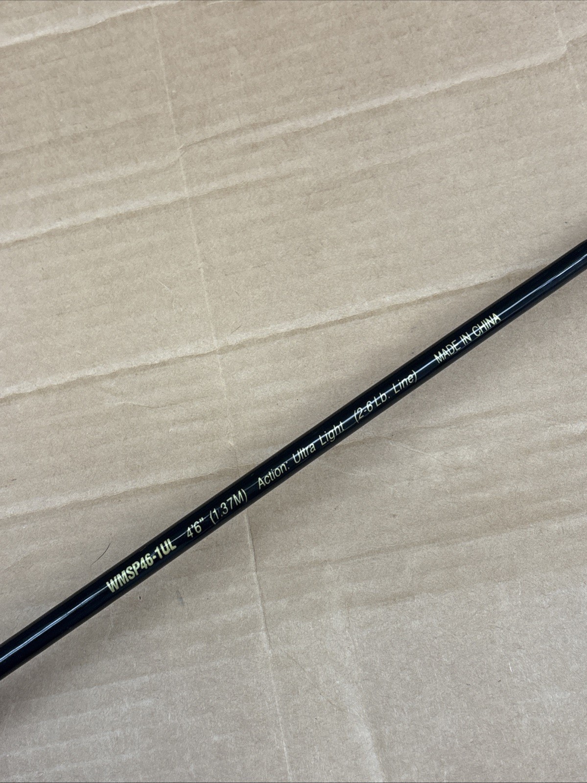 Shakespeare Microspin WMSP46-1UL 4’6” Fishing Rod With Reel