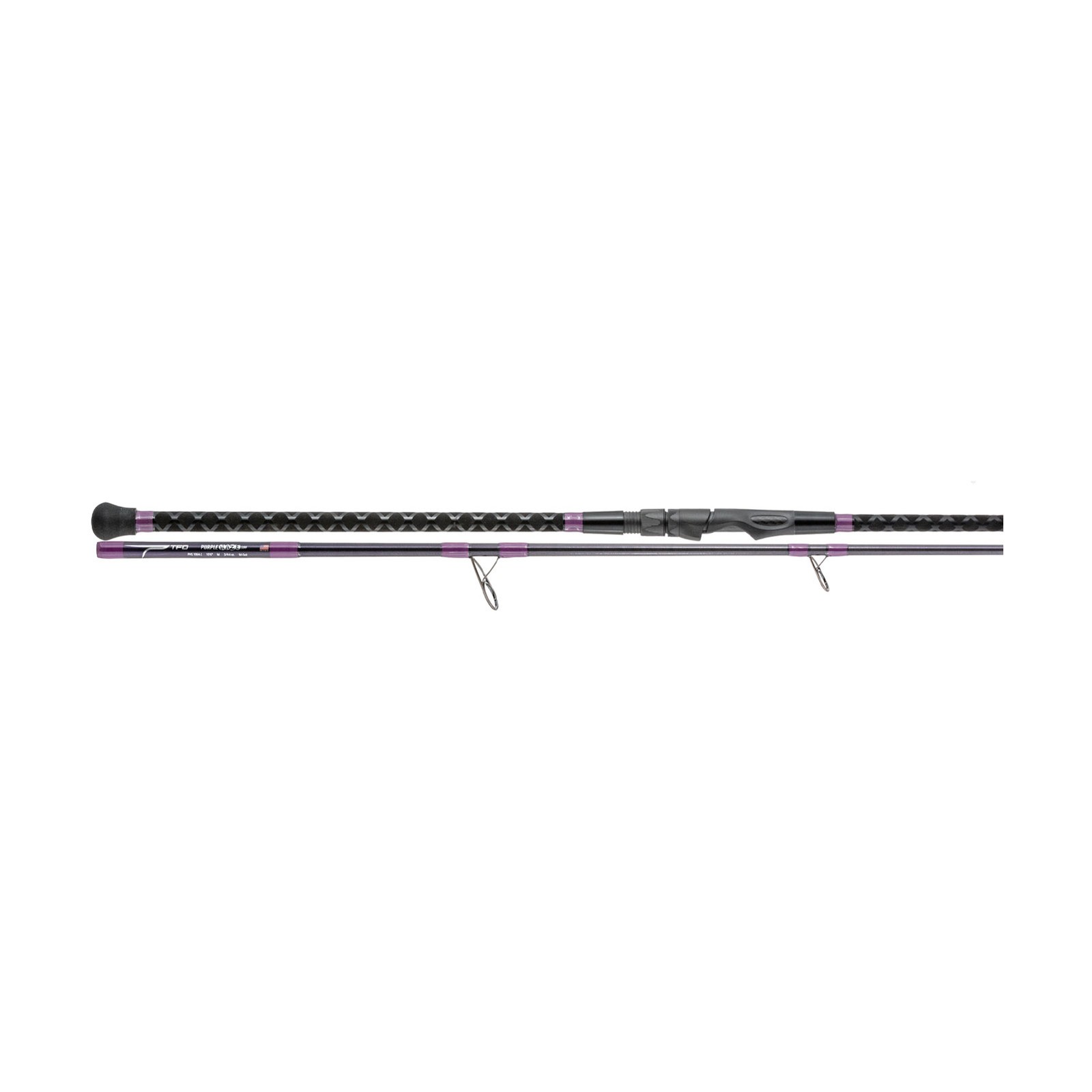 TFO Purple Haze 11ft0in H 2pc Spinning Rod (PHS-1106-2)