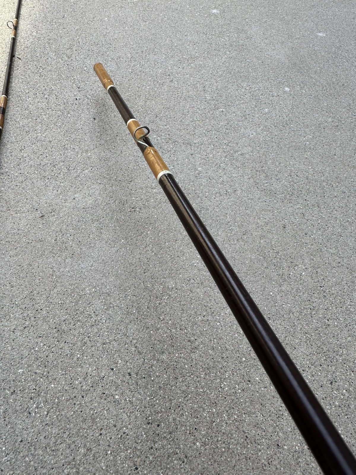SABRE 8.5 ft 2-PIECE CUSTOM MADE F173 NYPOXY GLASS 7 Line Test Fly Fishing ROD