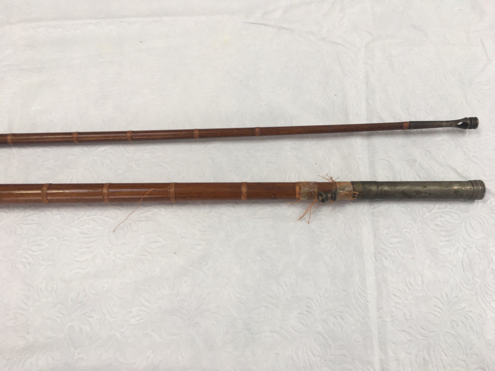 Wood Fishing & Trolling Rod 5ft 10″ 2 Piece Wood Vintage