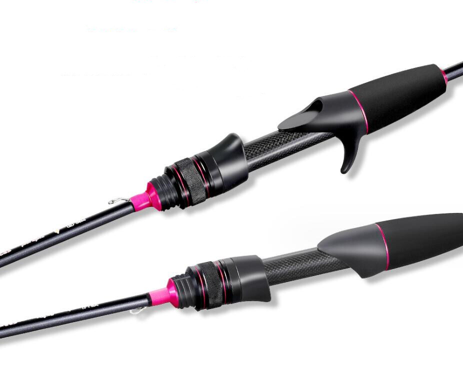 Trout Fishing Rods Carbon Fiber Spinning/casting Rod 1.35m/ 1.5m/1.68m/1.8m Pole