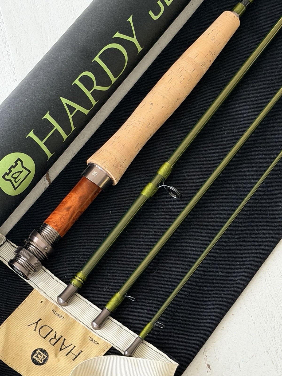 **BEAUTIFUL** 🔥HARDY Ultralite NSX 5wt. 9’ft~4pc Fly Rod!!🔥~LQQK~