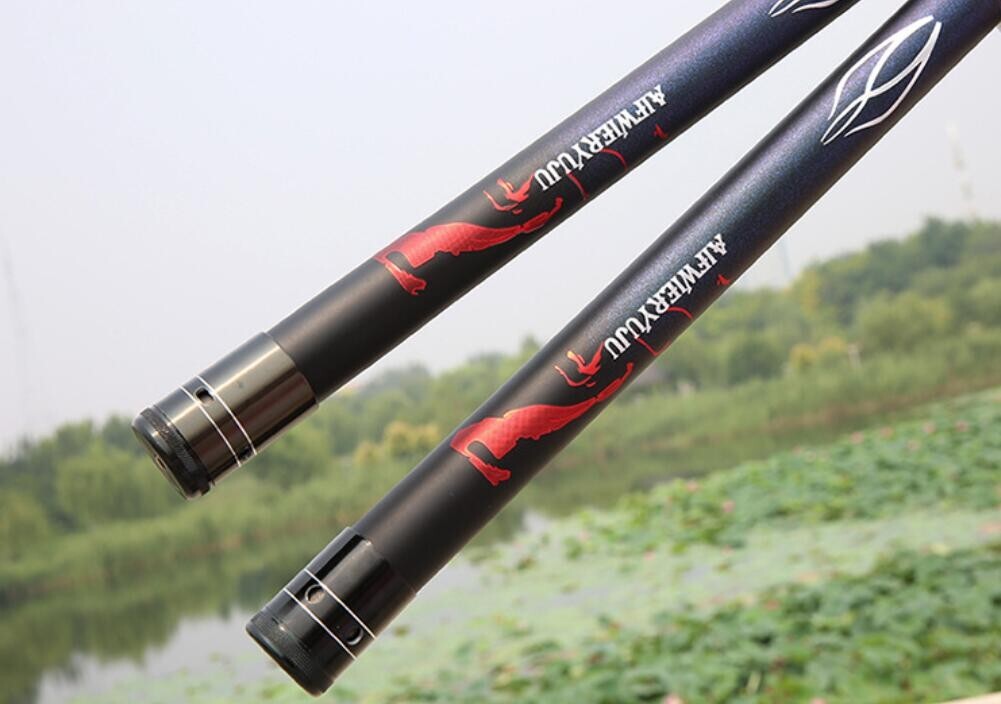 8m 9m 10m 11m 12m High Carbon Fishing Rod Telescopic Carp Pole Stream Hand Rods