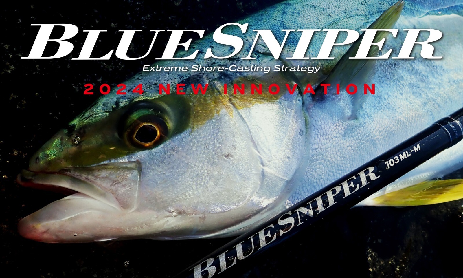 Yamaga Blanks Blue Sniper Extreme Shore Casting Strategy 103ML-M Fishing Rod