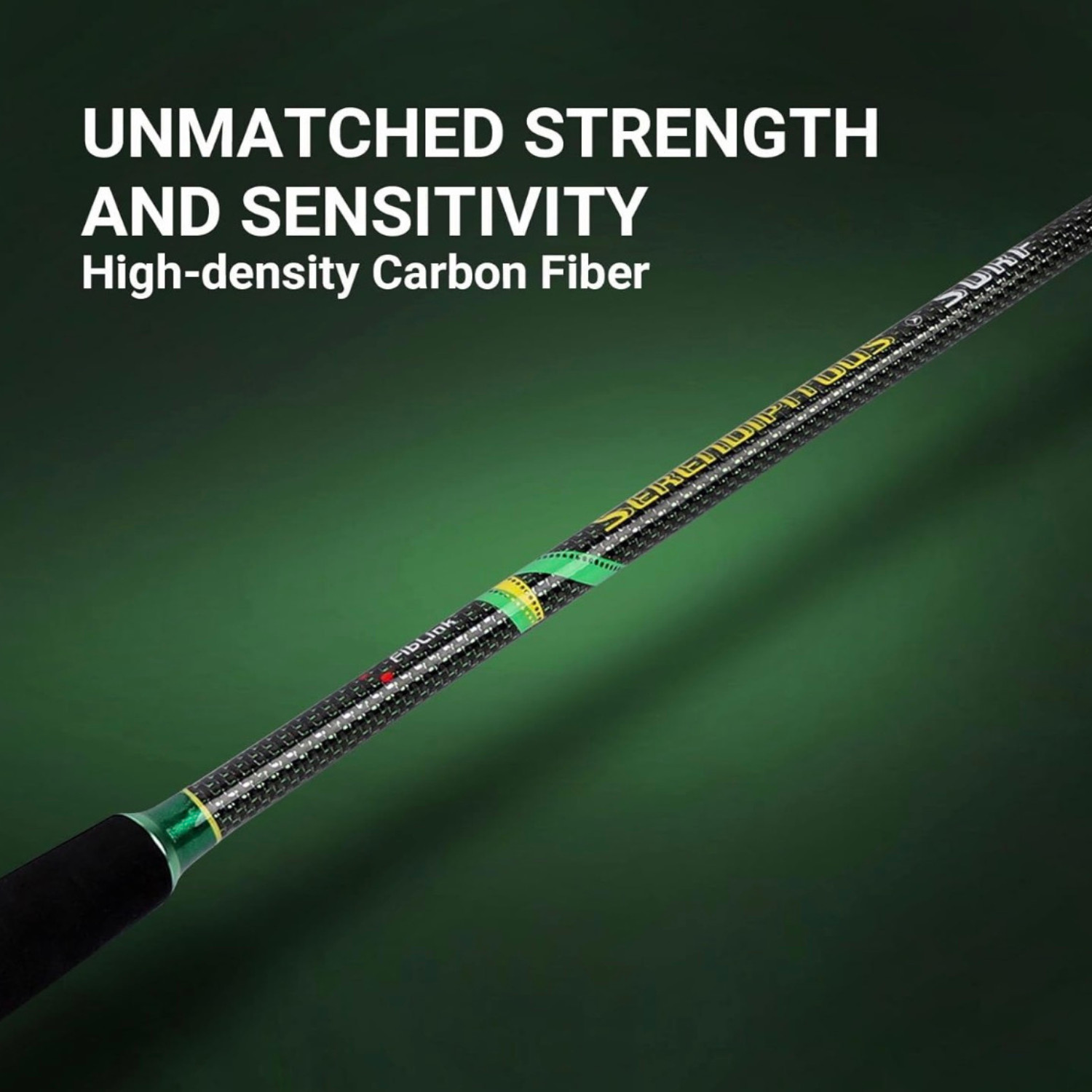 Fiblink 9FT 2-Piece Spinning Rod Saltwater Surf Fishing Carbon Fiber