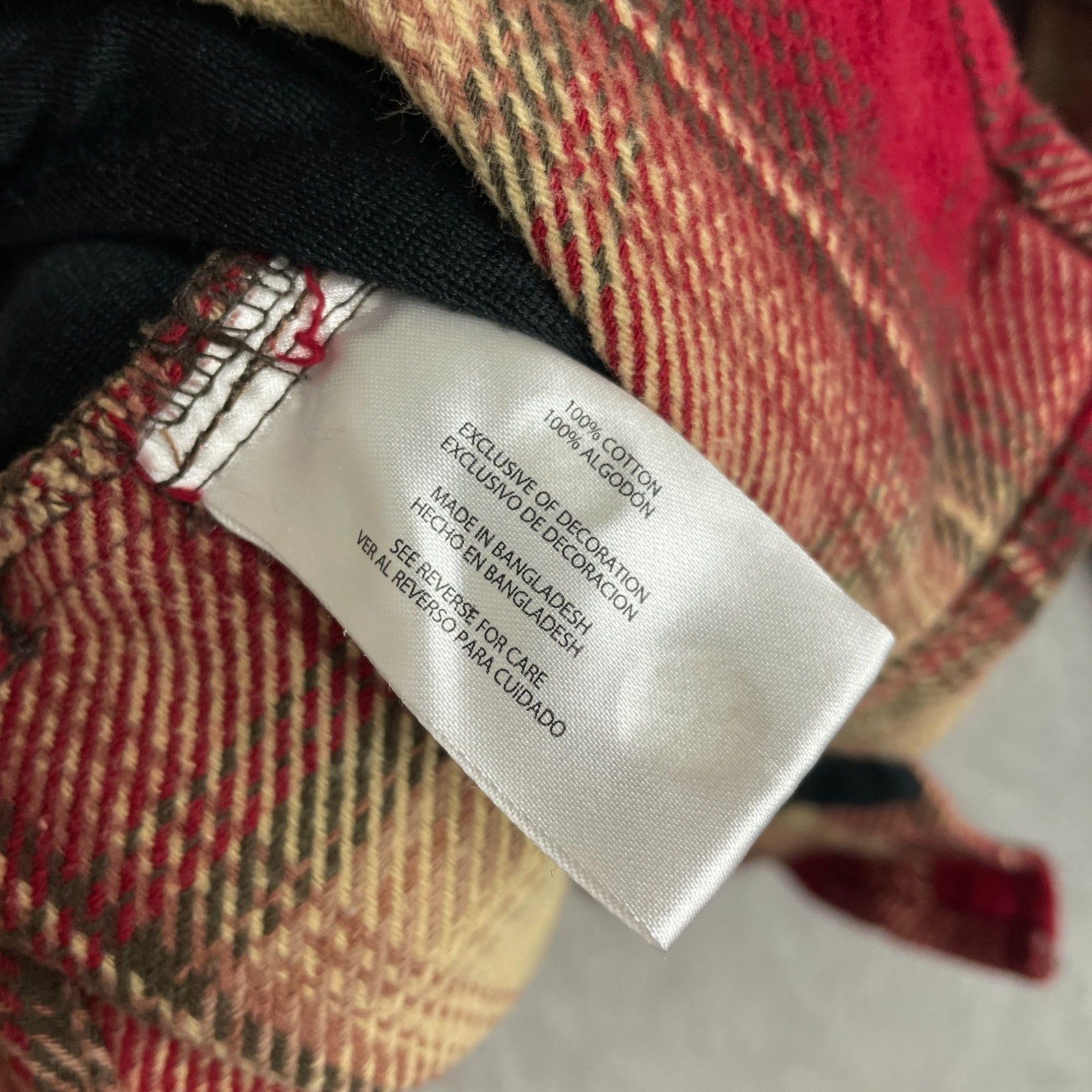 Orvis Men’s M Red Plaid Flannel Shirt Jacket Long Sleeve B1171