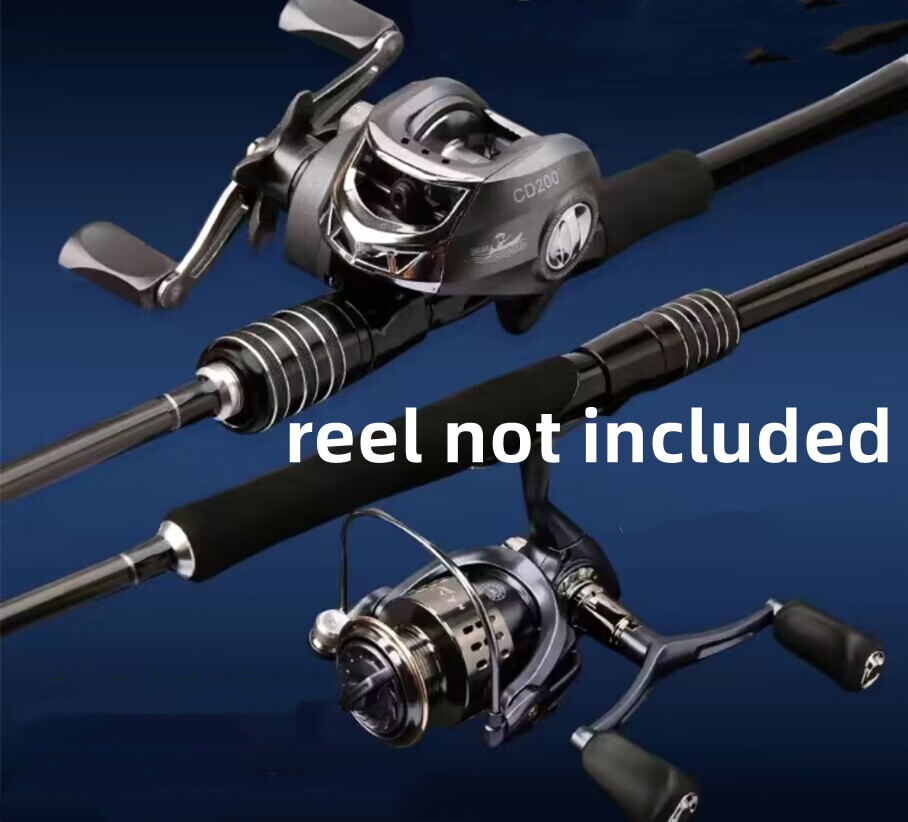 Carbon Fiber Fishing Lure Rods Pole 1.8M Spinning Casting Rod Lure Weight 20-50g
