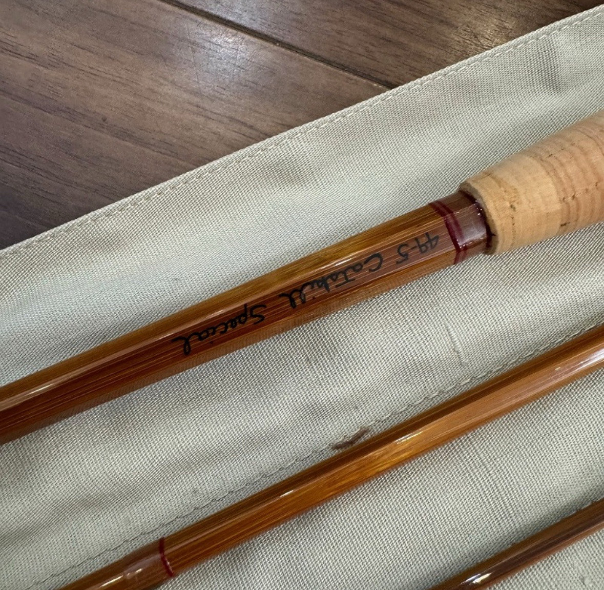 Leonard Catskill Special 49-5 7’6″ #5 3PC2TOP Bamboo Rod Fly Rod Free Shipping