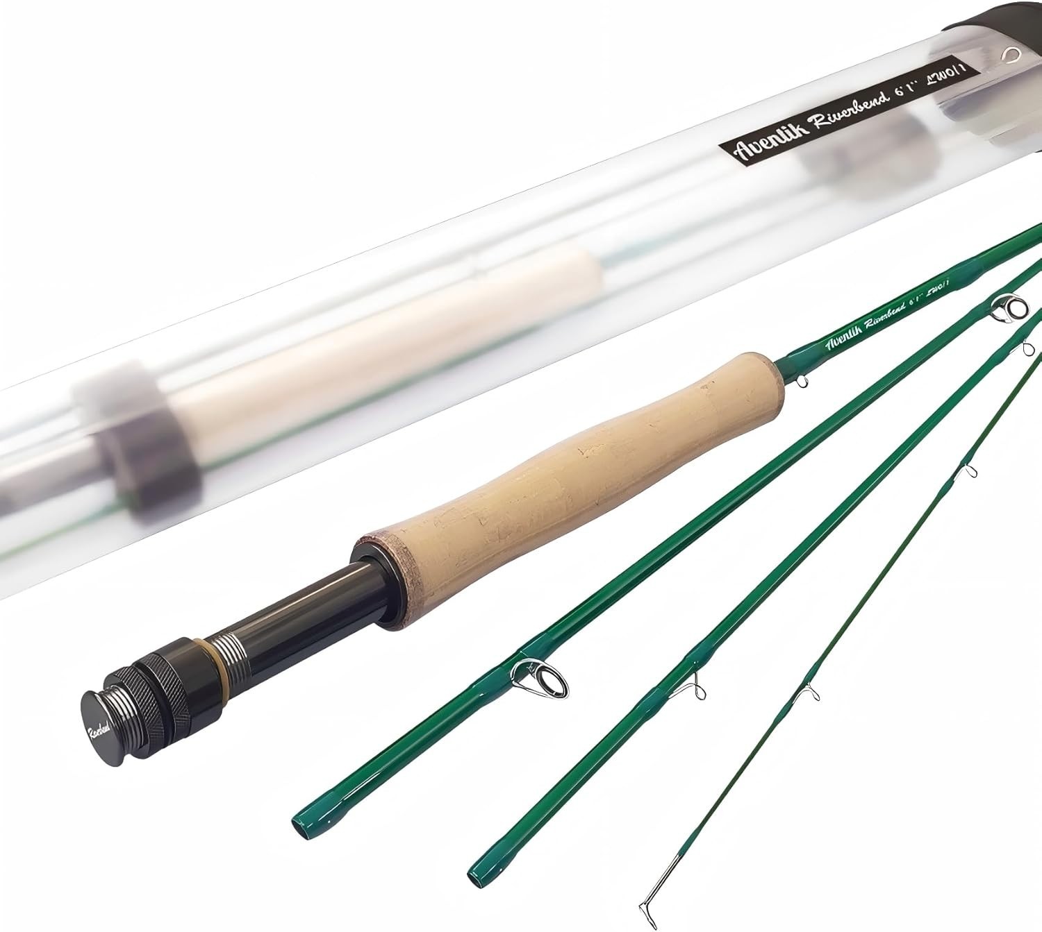 IM8 Graphite Riverbend Series Fly Fishing Rod – 6/7/8/9/10ft//