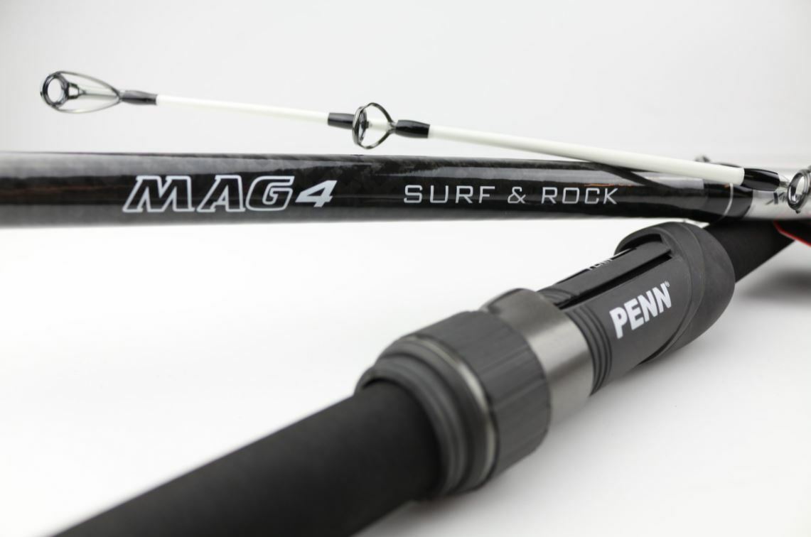 Penn MAG4 Surf & Rock Beachcasting Rod – 14ft / 8oz / 3 section – 1536562