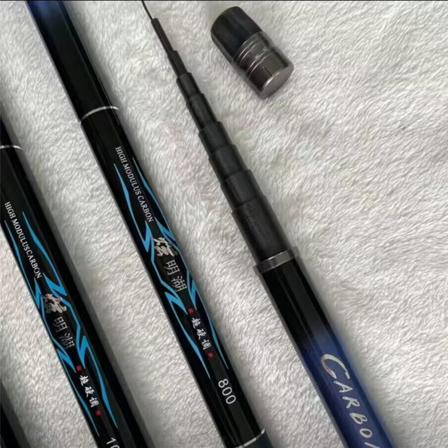 8m 9m 10m 11m 12m 13m Telescopic Fishing Rod Hard Carbon Fiber Hand Fishing Pole