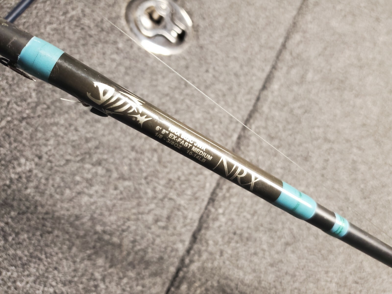GLoomis 6’8″ extrafast medium 802c JWR 1/8oz-3/8oz 10-14lb Shimano Aldebaran MGL