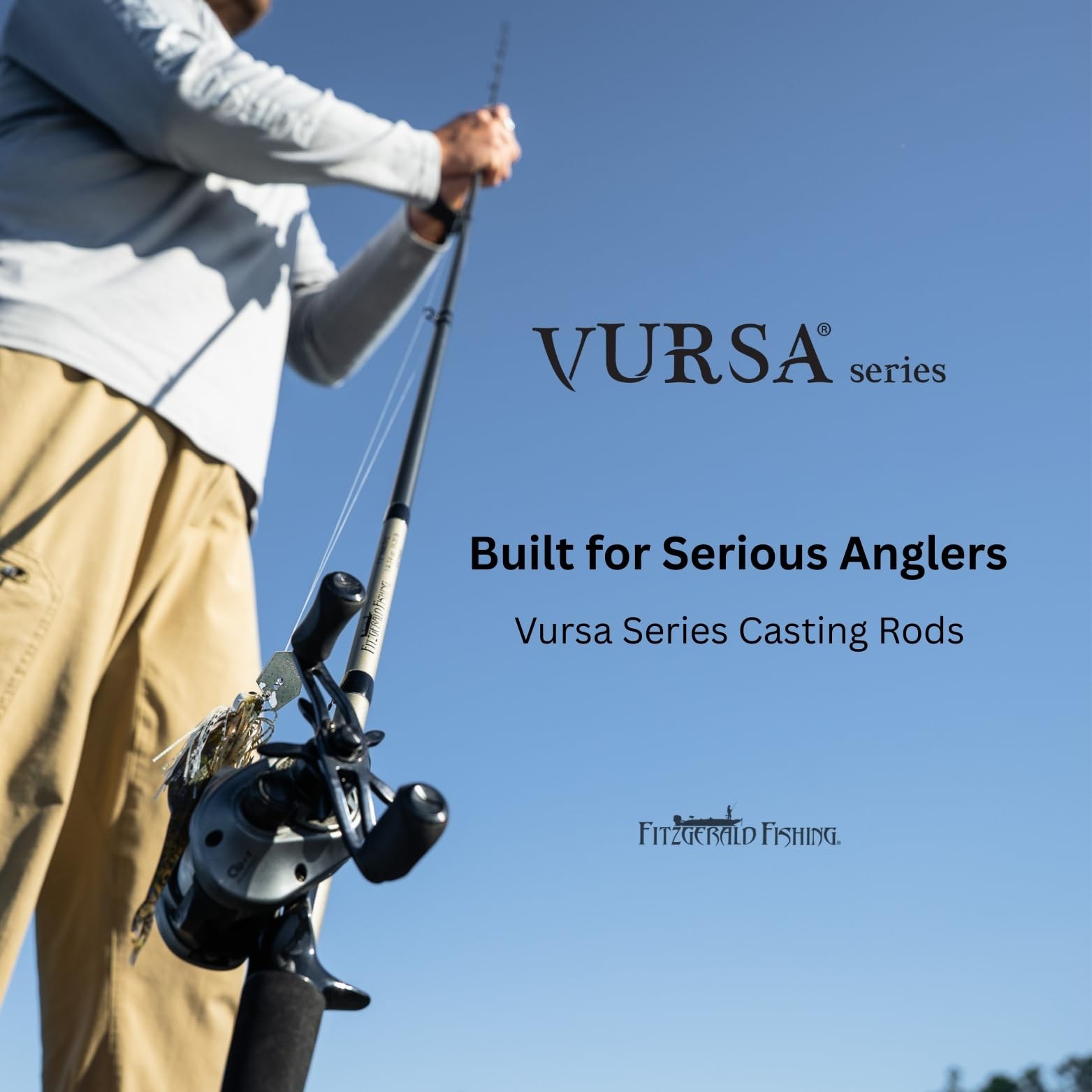 Fitzgerald Rods Fitzgerald Vursa Casting Rod 70 Heavy Body Frogs Texas Rigs