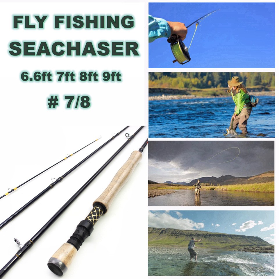 Fishing Rod 7ft Carbon Fiber Spinning Ultra-Light High Sensitivity Fast Action