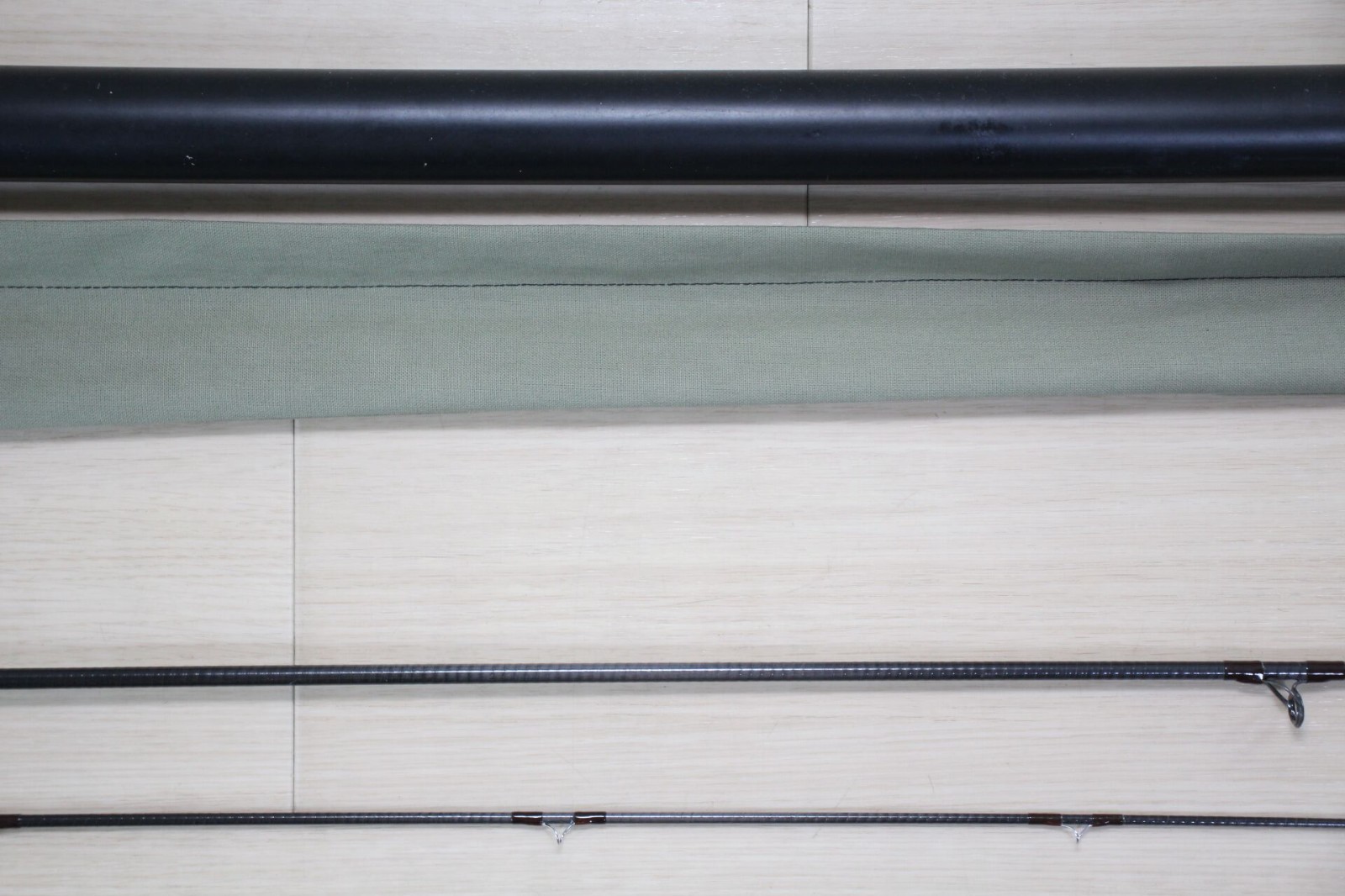Vintage Orvis Far & Fine Fly Rod 7’9″ 5wt 2pc Graphite Tube Sock USA M132