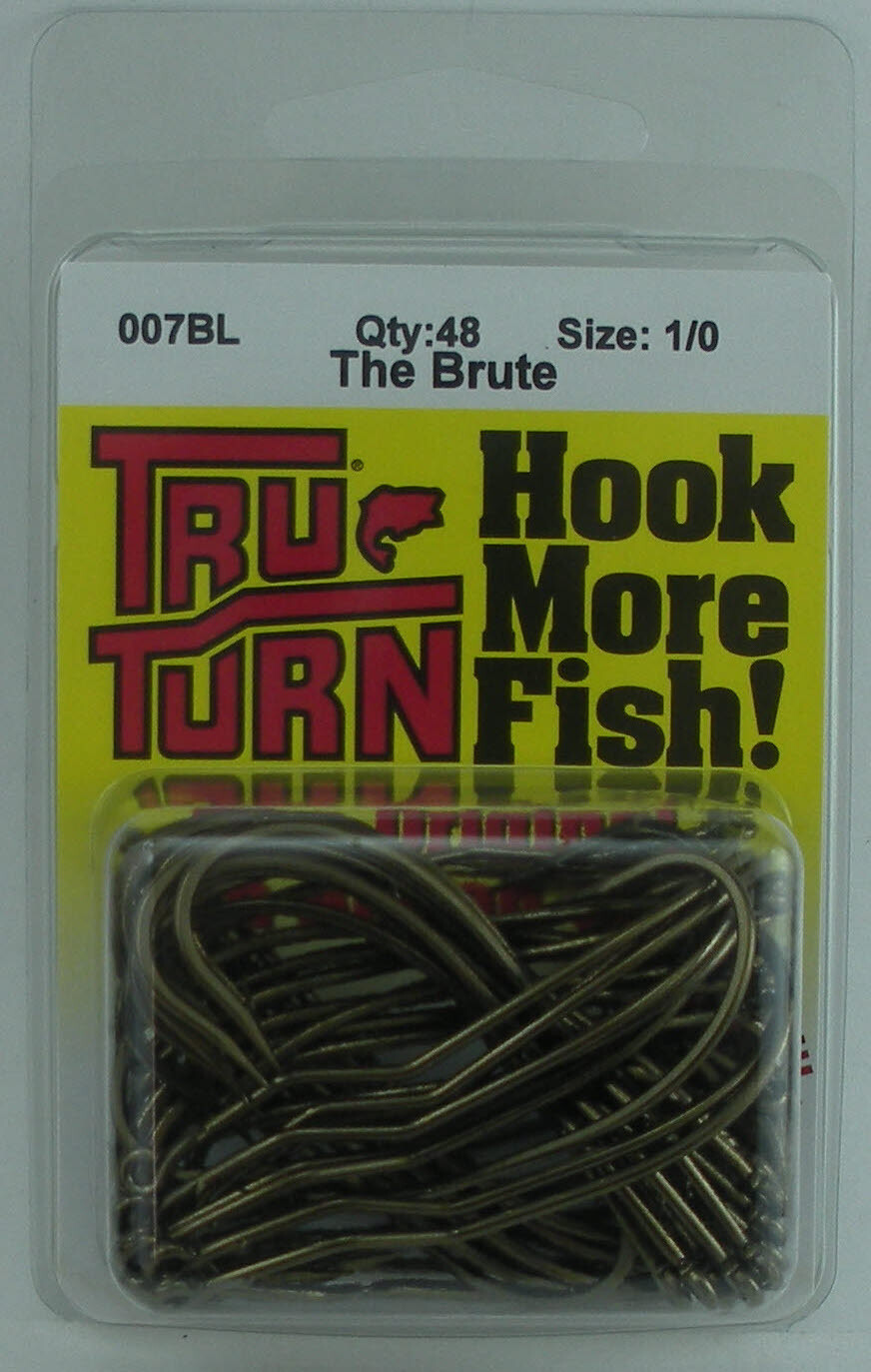 TruTurn 007BL-1/0 Brute Hooks Bronze Size 1/0 48Bx